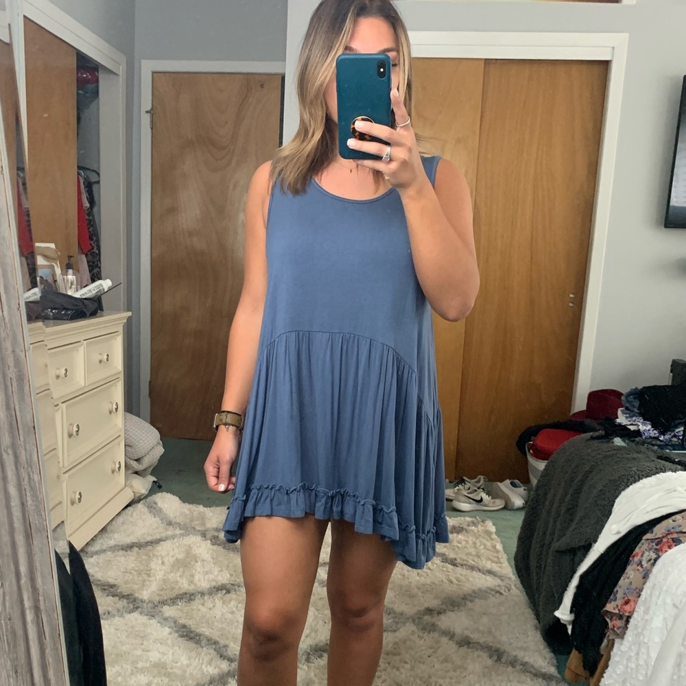 Blue summer dress